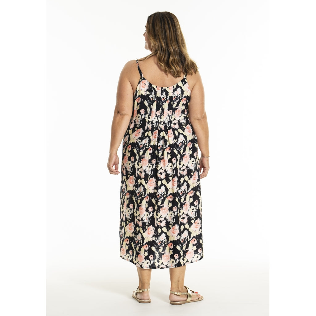 Gozzip Woman GKarole Strapdress Dress Black printed