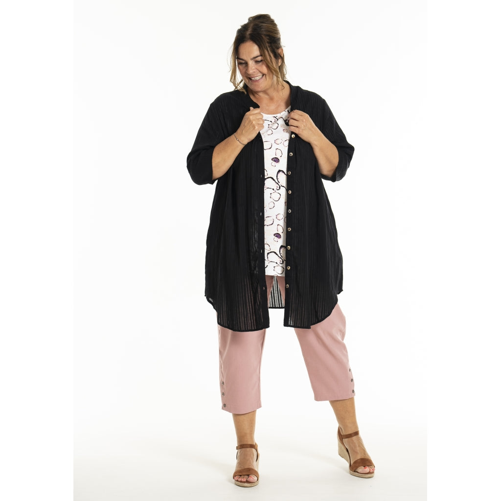 Gozzip Woman GKasandra Shirt Tunic Shirt Tunic Black