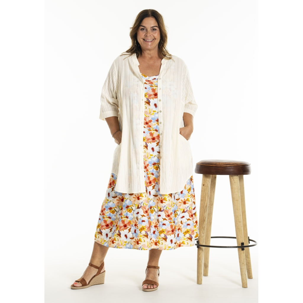 Gozzip Woman GKasandra Shirt Tunic Shirt Tunic Offwhite