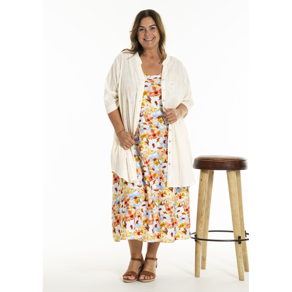 Gozzip Woman GKasandra Shirt Tunic Shirt Tunic Offwhite