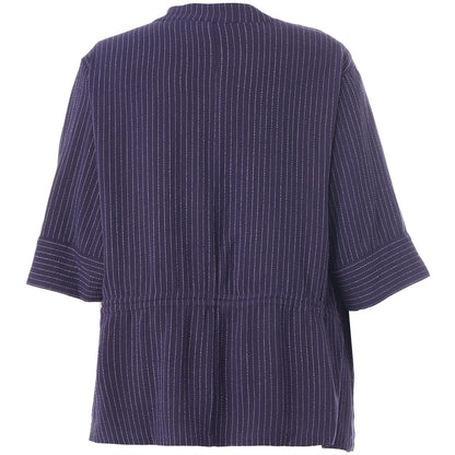 Gozzip Woman GKatarina Shirt Jacket Shirt Jacket Navy stripe