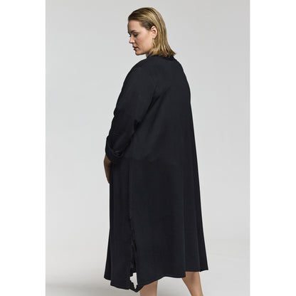 Gozzip Woman GKelsey Long cardigan Long Cardigan Black