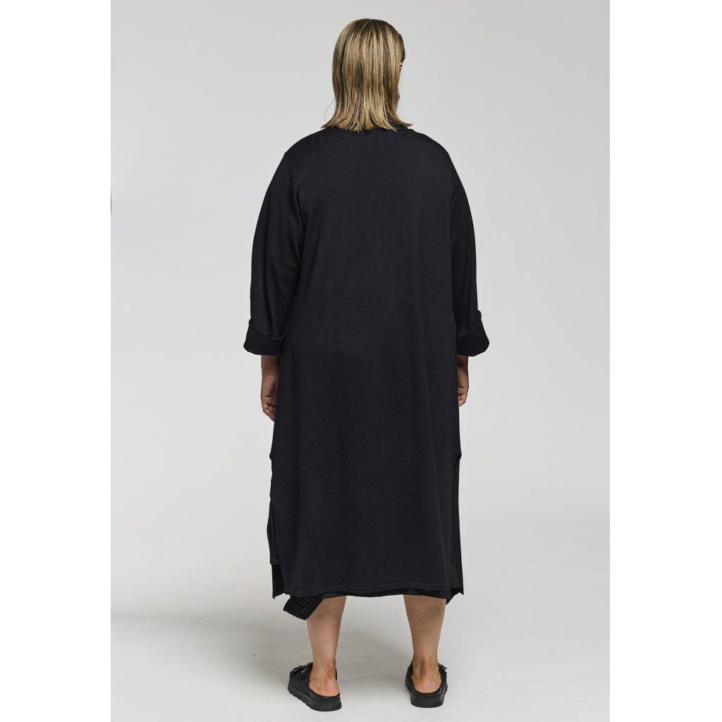 Gozzip Woman GKelsey Long cardigan Long Cardigan Black