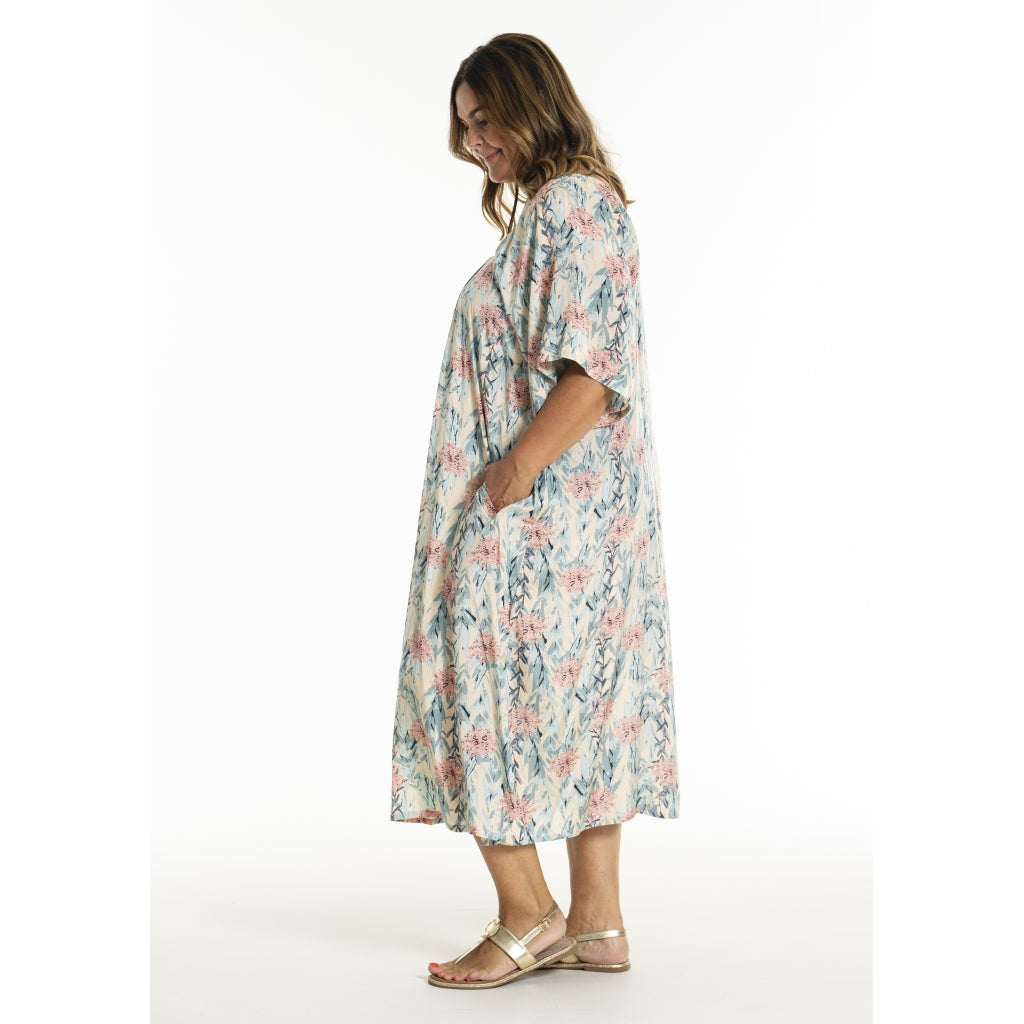 Gozzip Woman GKerstine Dress Dress Blue-Rose