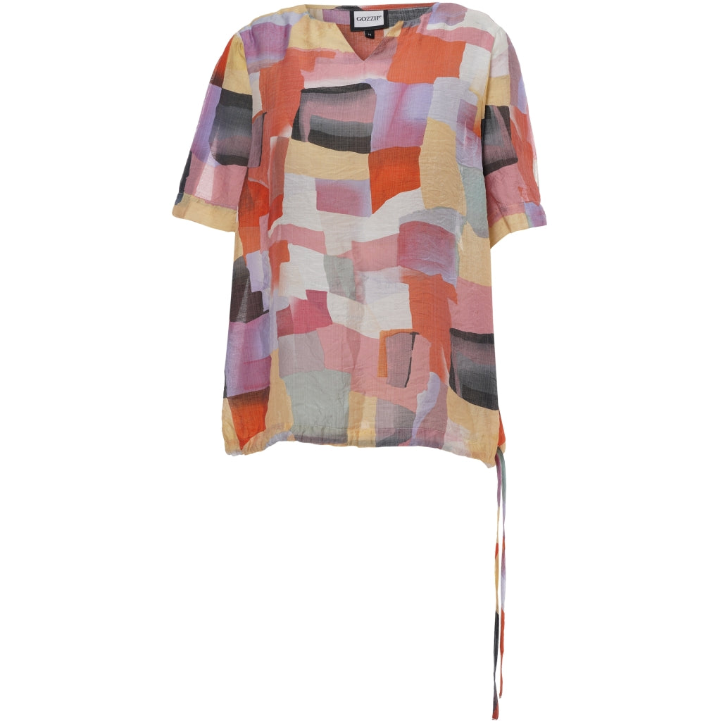Gozzip Woman GKevser Blouse Blouse Multi Colour