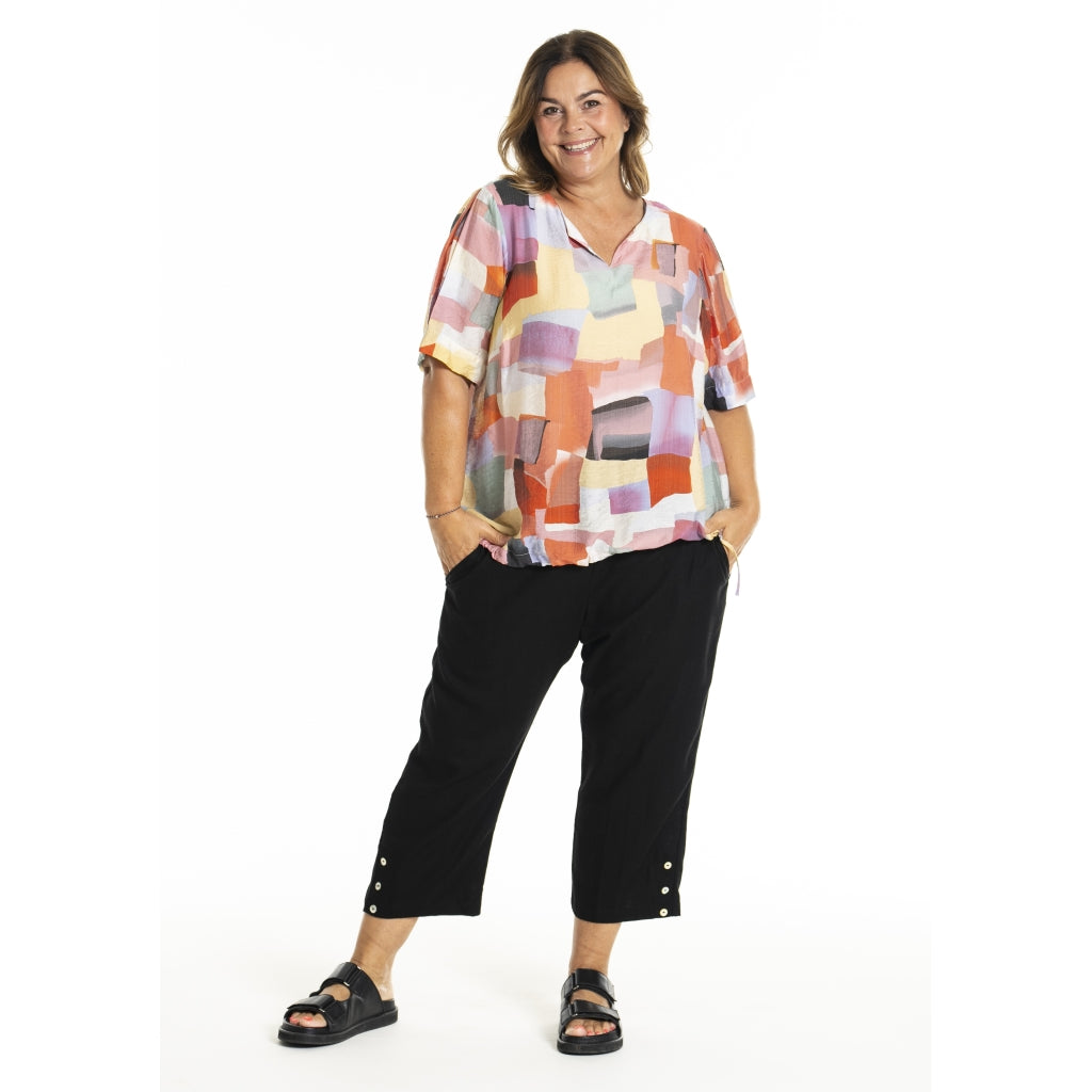 Gozzip Woman GKevser Blouse Blouse Multi Colour