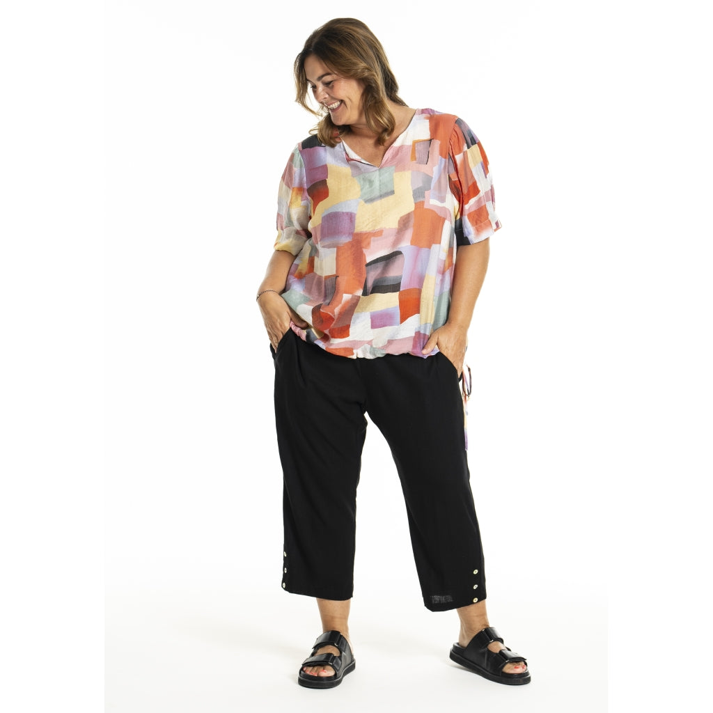 Gozzip Woman GKevser Blouse Blouse Multi Colour