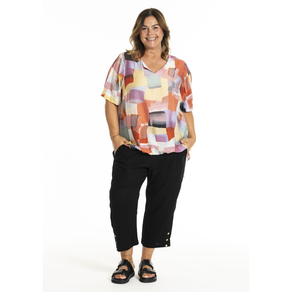 Gozzip Woman GKevser Blouse Blouse Multi Colour