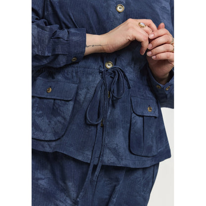 Gozzip Woman GLaura Shirt Jacket Shirt Jacket Blue