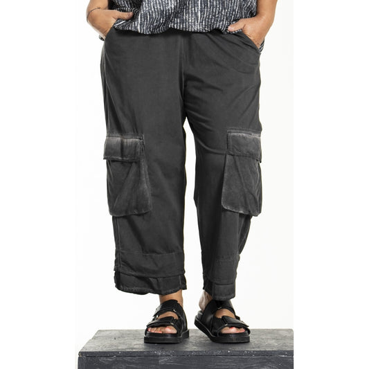 Gozzip Woman GLeanette Pants Pants Washed black