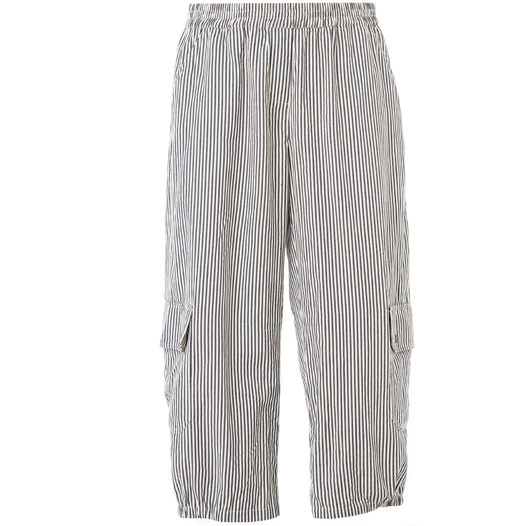 Gozzip Woman GLilli cargo pants Pants Blue/White stripe