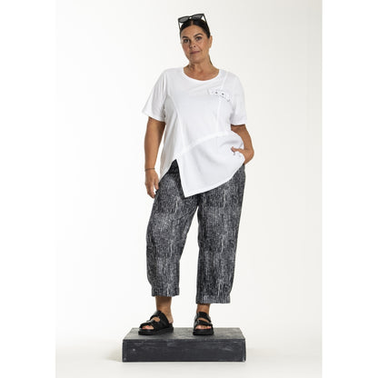 Gozzip Woman GLinna Pants Pants Black/White