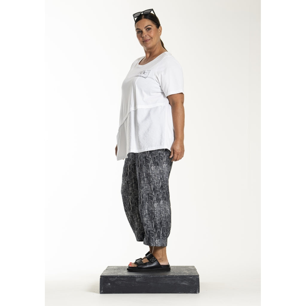 Gozzip Woman GLinna Pants Pants Black/White