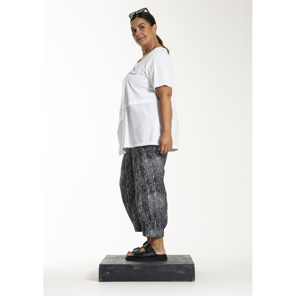 Gozzip Woman GLinna Pants Pants Black/White