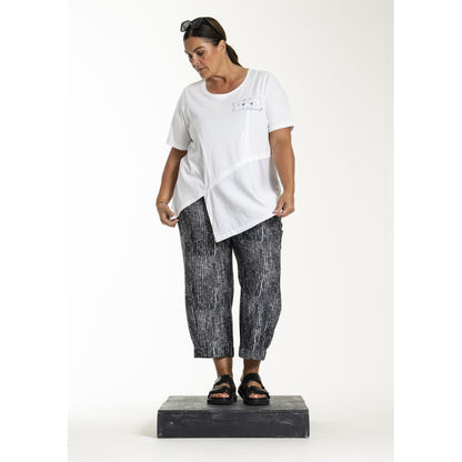 Gozzip Woman GLinna Pants Pants Black/White