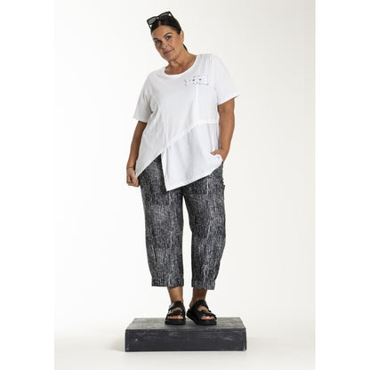 Gozzip Woman GLinna Pants Pants Black/White