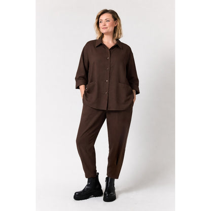 Gozzip Woman GLiva-Marie Pants Pants Brown