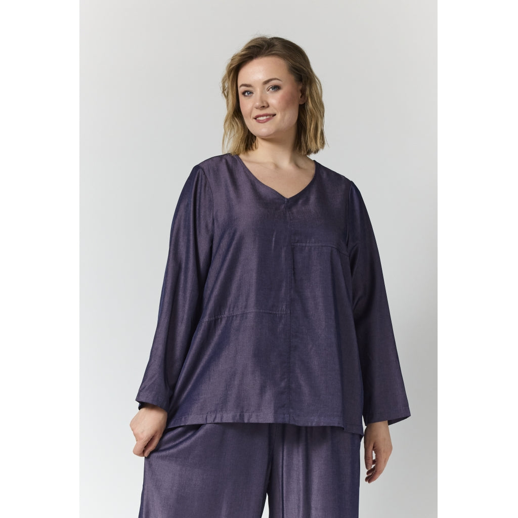 Gozzip Woman GLiva Blouse Blouse Purple