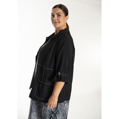 Gozzip Woman GLizzy Shirt jacket Shirt Jacket Black