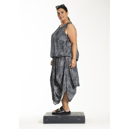 Gozzip Woman GLorena Top Top Black/White