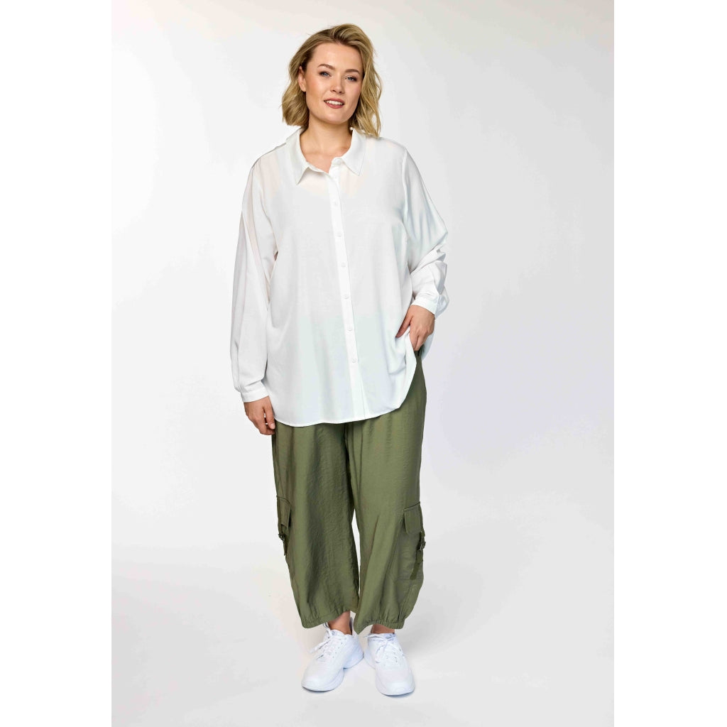 Gozzip Woman GLotte Shirt Shirt Offwhite