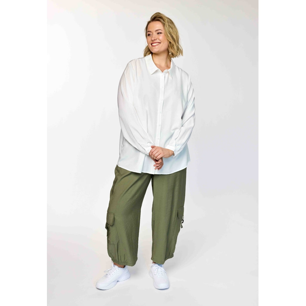 Gozzip Woman GLotte Shirt Shirt Offwhite