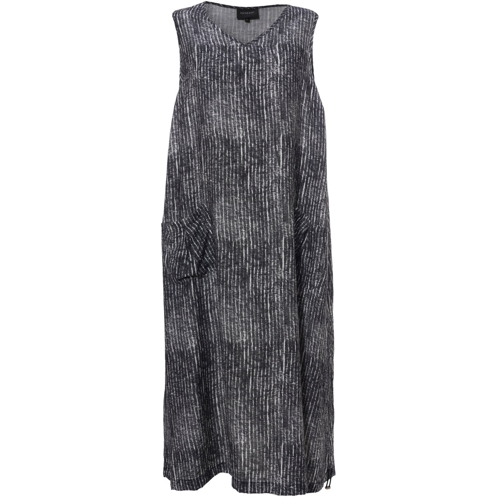 Gozzip Woman GLula Dress Dress Black/White