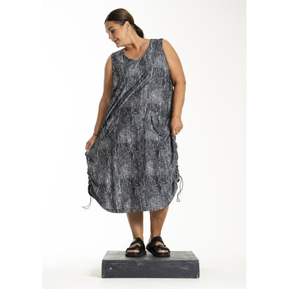 Gozzip Woman GLula Dress Dress Black/White