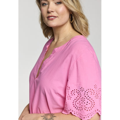 Gozzip Woman GLuna Blouse Blouse Pink