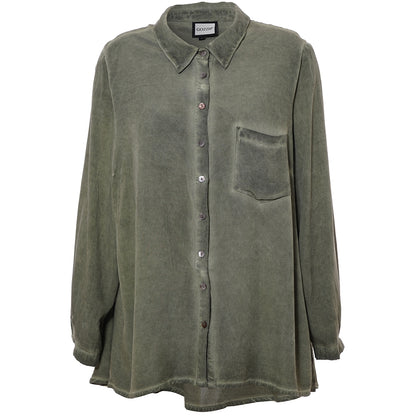 Gozzip Woman GMay Shirt Shirt Olive