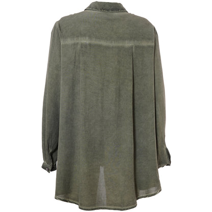 Gozzip Woman GMay Shirt Shirt Olive