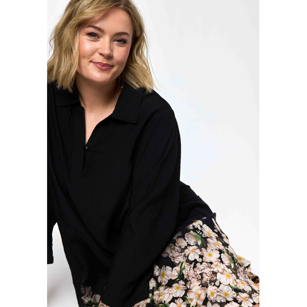 Gozzip Woman GMichelle Tunic Tunic Black