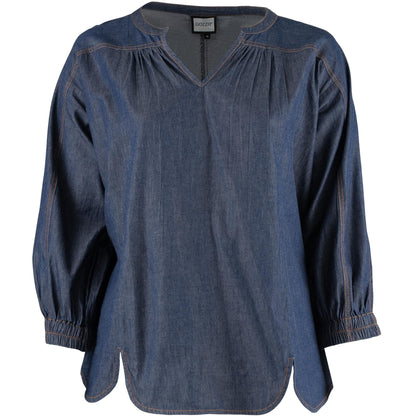 Gozzip Woman GMila Blouse Blouse Dark blue denim