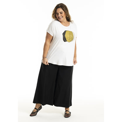 Gozzip Woman GMillie Wide Pants Pants Black