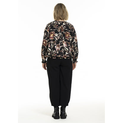 Gozzip Woman GMirabelle Blouse Blouse Black Print