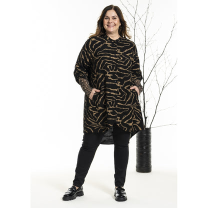 Gozzip Woman GMonna Shirt Tunic Shirt Tunic Black