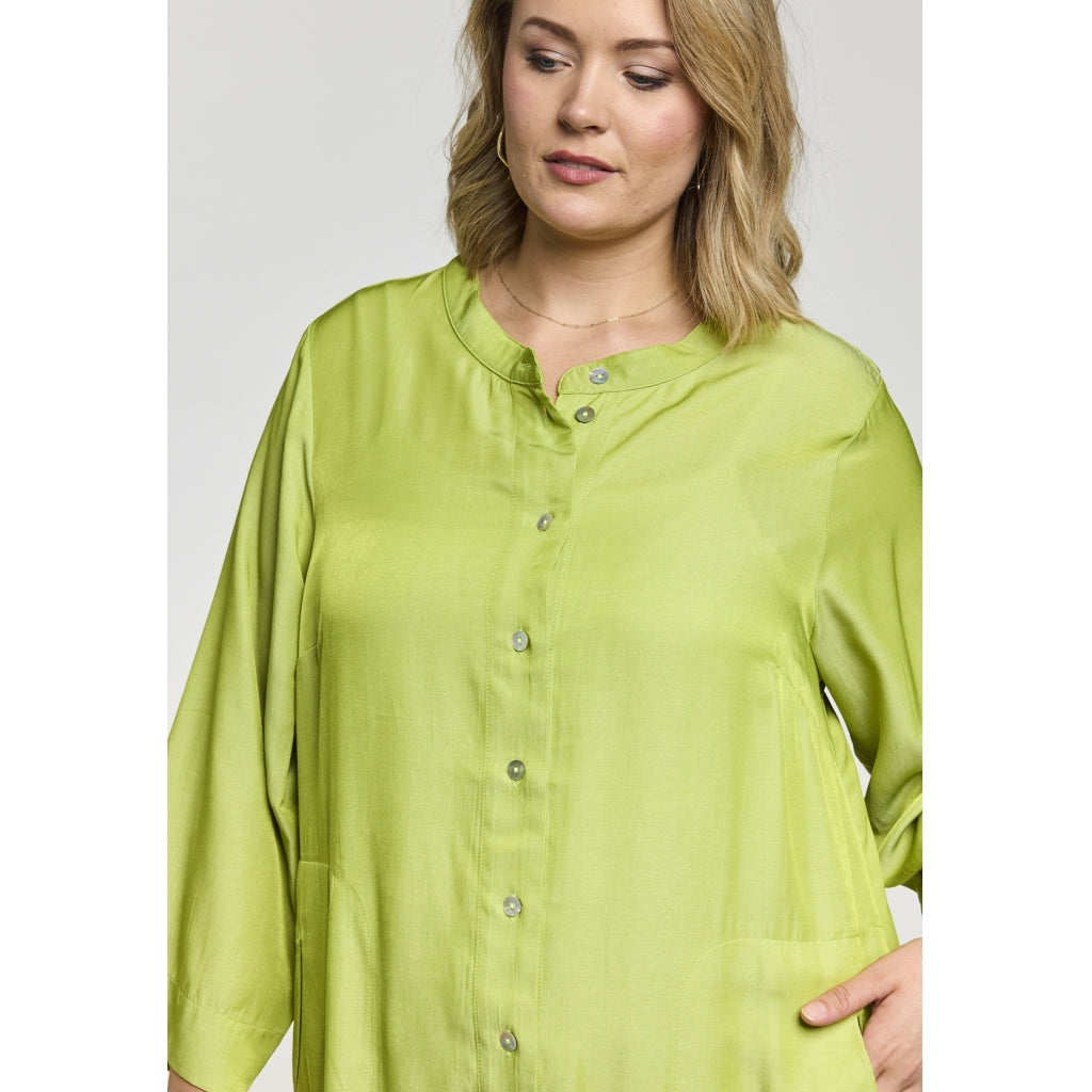 Gozzip Woman GMonna Shirt Tunic Shirt Tunic Lime Green