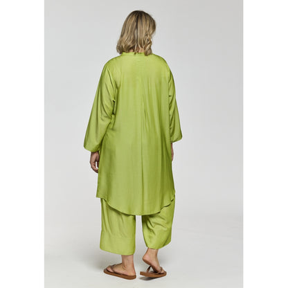 Gozzip Woman GMonna Shirt Tunic Shirt Tunic Lime Green