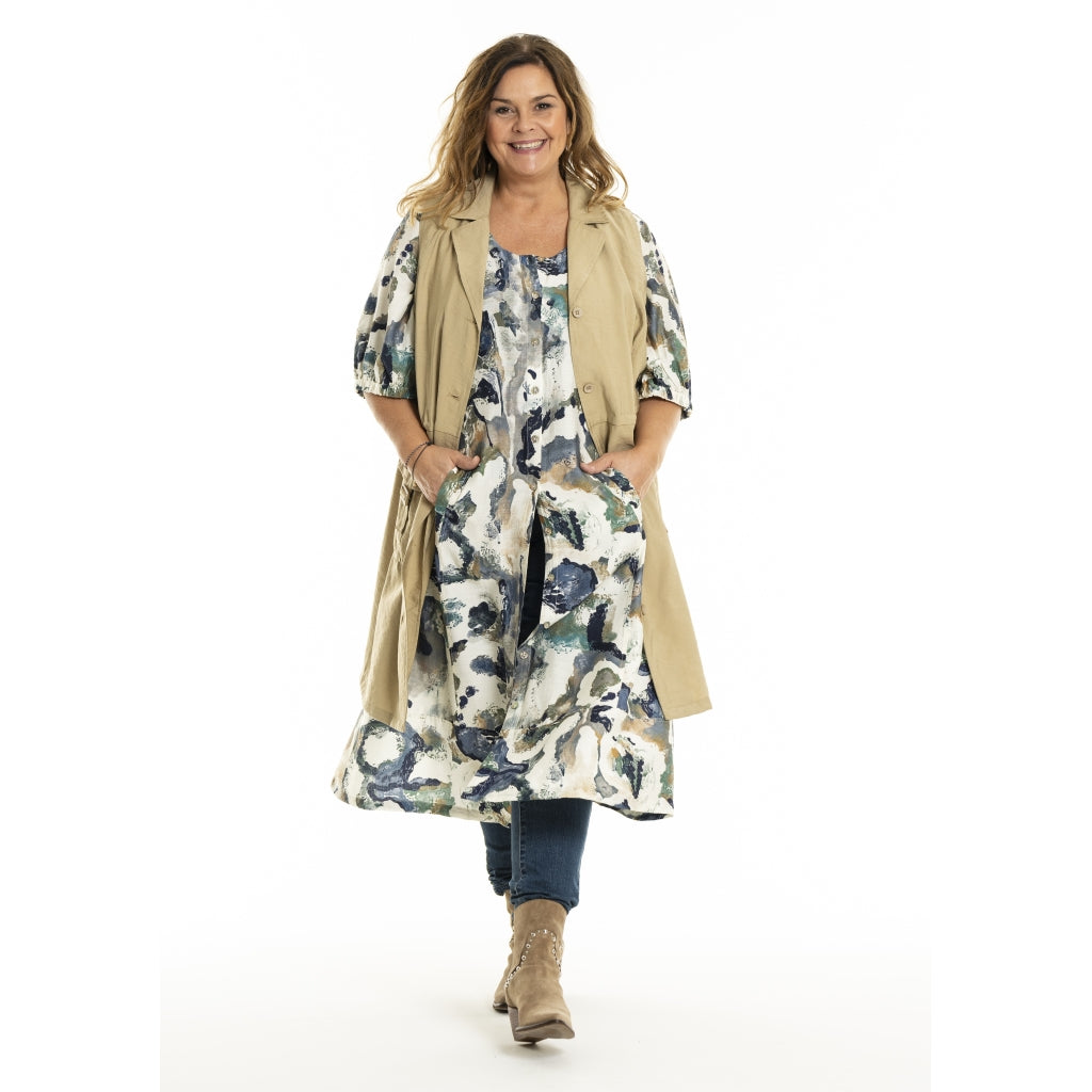 Gozzip Woman GMouna Waistcoat Waistcoat Sand