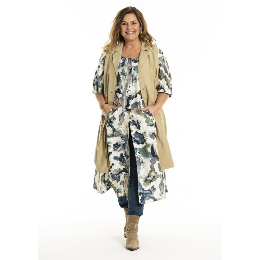 Gozzip Woman GMouna Waistcoat Waistcoat Sand