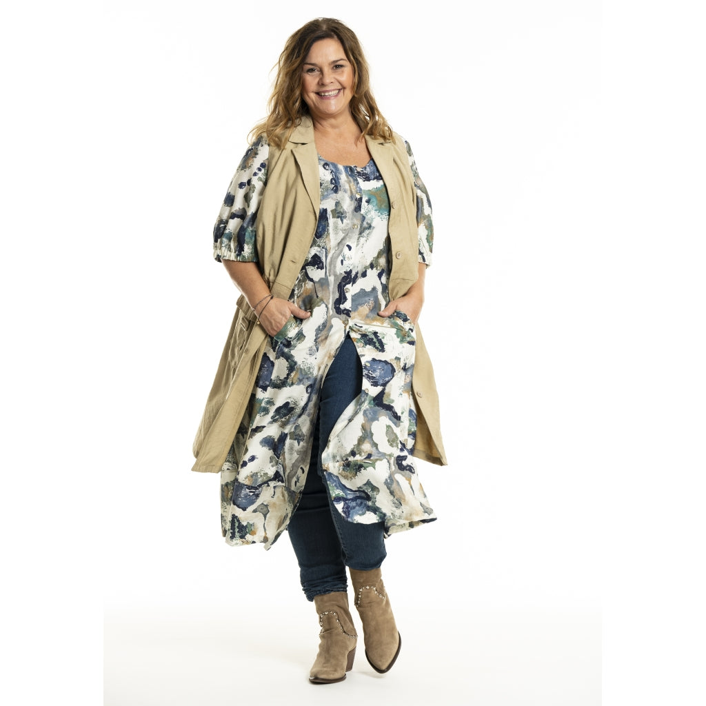 Gozzip Woman GMouna Waistcoat Waistcoat Sand