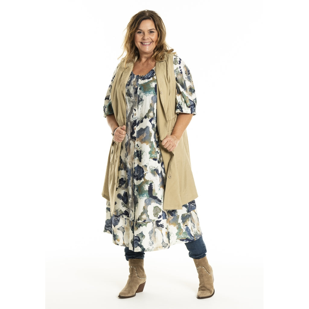 Gozzip Woman GMouna Waistcoat Waistcoat Sand