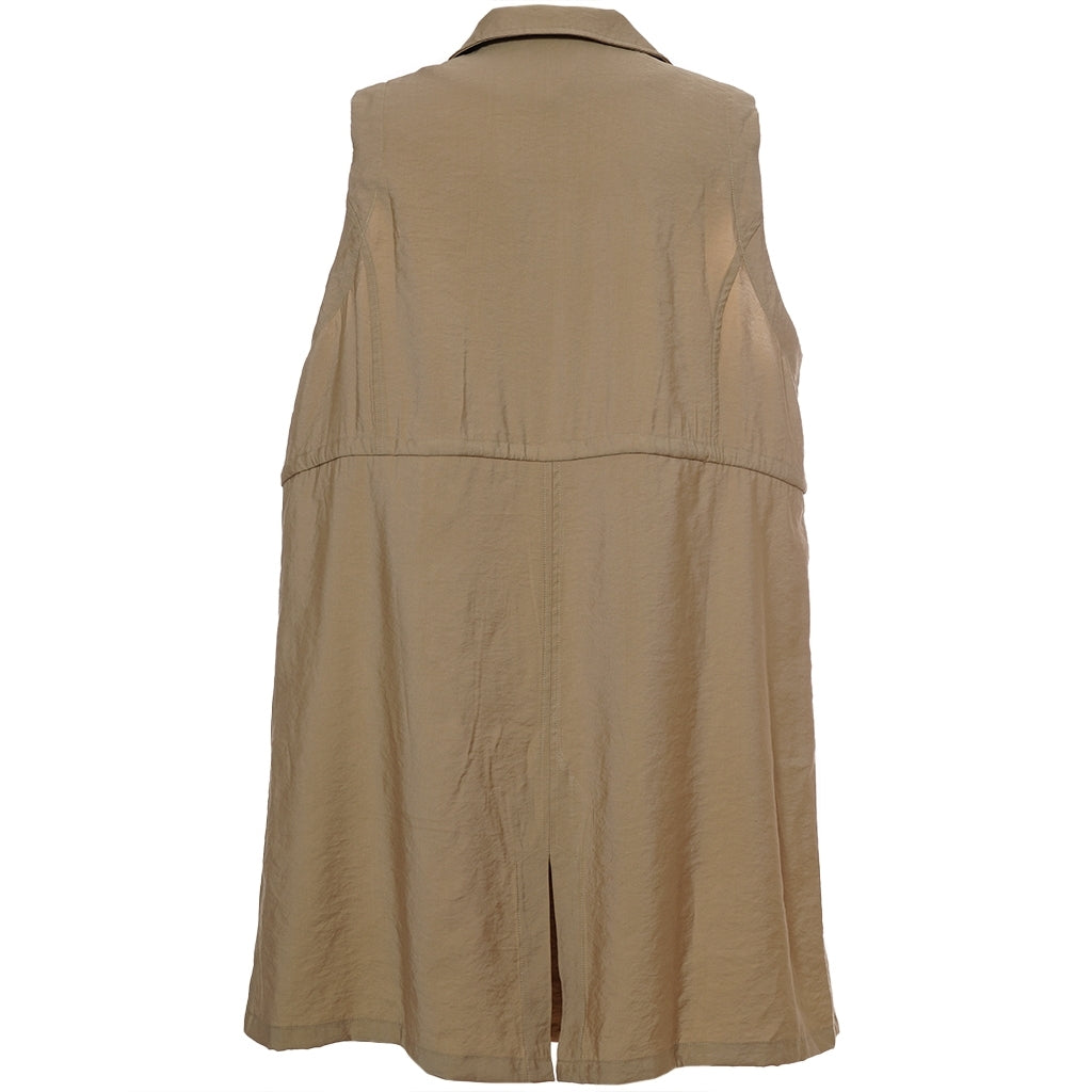 Gozzip Woman GMouna Waistcoat Waistcoat Sand