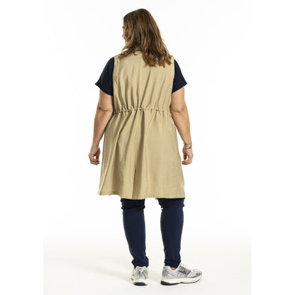 Gozzip Woman GMouna Waistcoat Waistcoat Sand