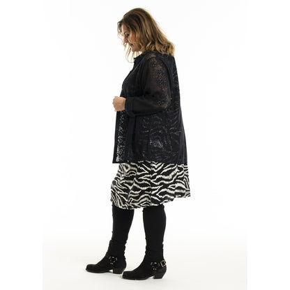 Gozzip Woman GMyra Lace Shirt Shirt Black