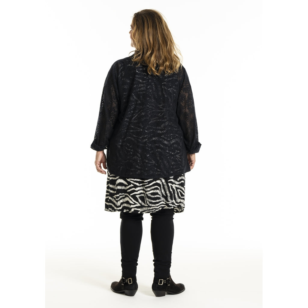 Gozzip Woman GMyra Lace Shirt Shirt Black