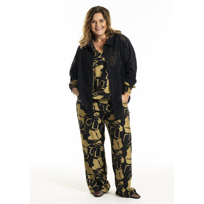 Gozzip Woman GMyra Lace Shirt Shirt Black