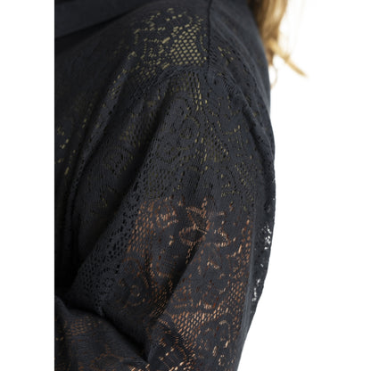Gozzip Woman GMyra Lace Shirt Shirt Black