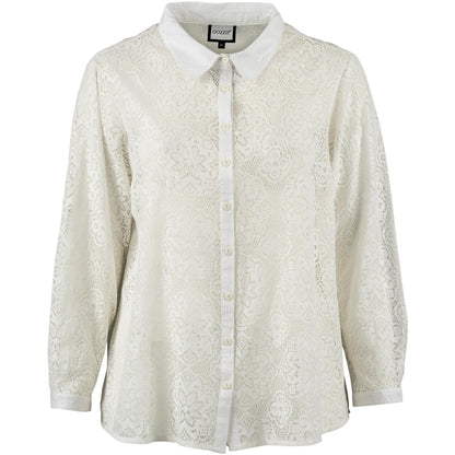 Gozzip Woman GMyra Lace Shirt Shirt White