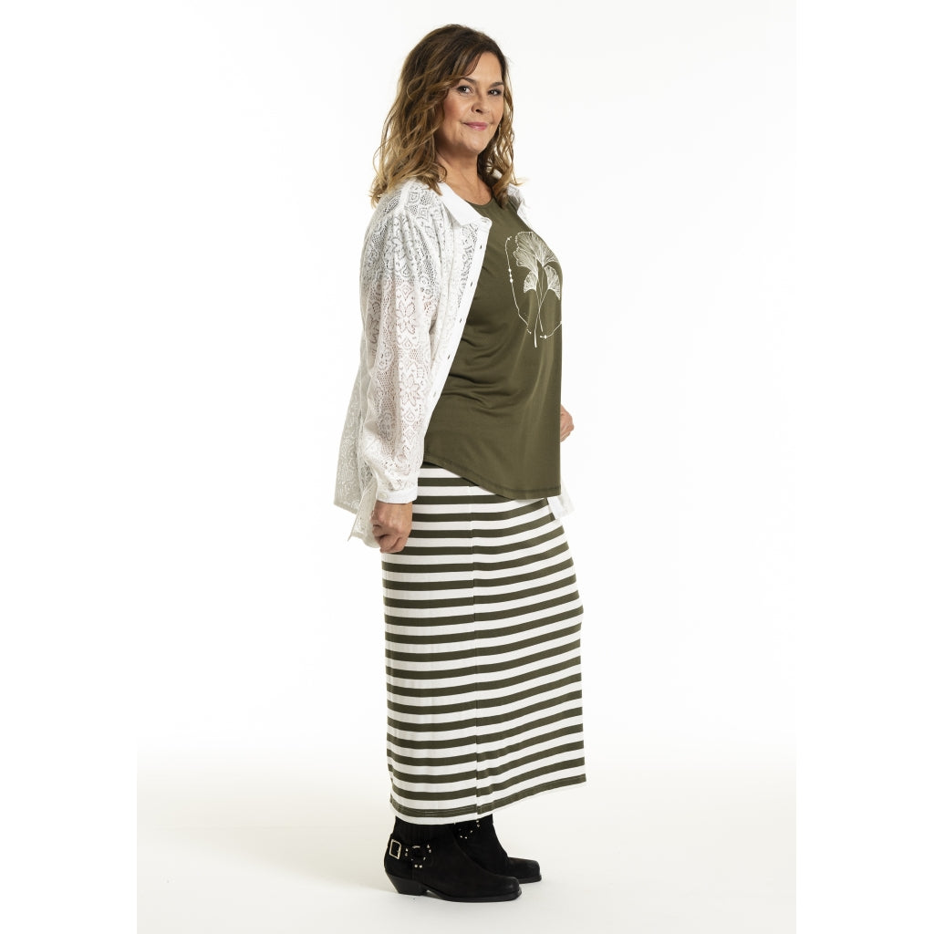 Gozzip Woman GMyra Lace Shirt Shirt White